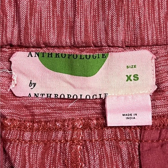 Anthropologie Loose Fit Cotton Pants Size XS - Picture 6 of 7